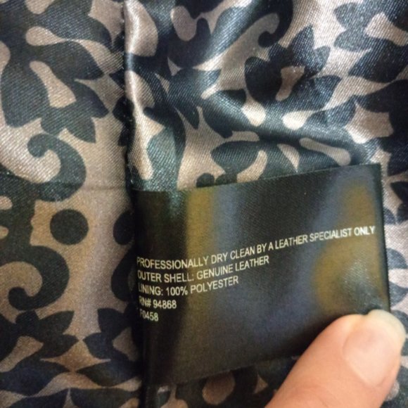 BERNARDO GENUINE LEATHER JACKET - Picture 4 of 6